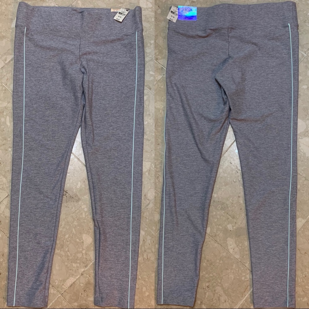 NWT VS Pink Gray Ultimate Leggings medium